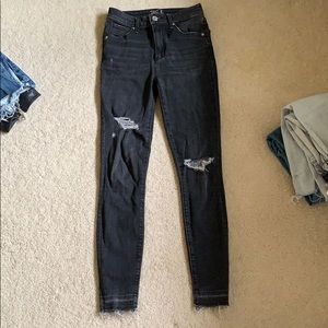 Abercrombie and Fitch Simone Black skinny jeans